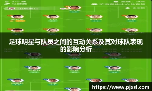 足球明星与队员之间的互动关系及其对球队表现的影响分析